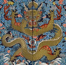 Buzi (Court Rank Badge), China, 1825/50, Qing dynasty (1644-1911). Creator: Unknown.