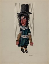 Marionette - Missionary, c. 1937. Creator: Dorothy Harris.
