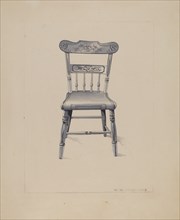Chair, c. 1936. Creator: Walter W. Jennings.