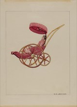 Doll Carriage, 1935/1942. Creator: Walter W. Jennings.