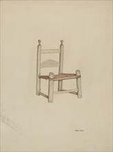 Sewing Chair, 1939. Creator: Dorothy Johnson.