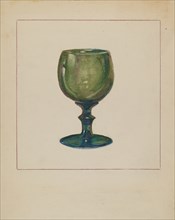 Wine Glass, 1935/1942. Creator: Agnes Karlin.