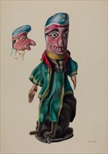 Hand Puppet "Punch", c. 1936. Creator: William Kerby.