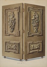 Doors, c. 1936. Creator: Alfred Koehn.