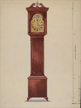 Grandfather Clock, 1936. Creator: Alfred Koehn.