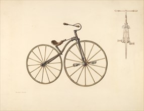 Bicycle, c. 1938. Creator: Alfred Koehn.