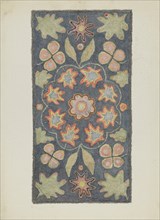 Hooked Rug, 1935/1942. Creator: Dorothy Lacey.