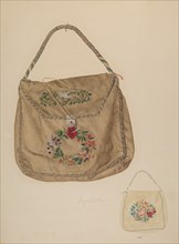 Bag, c. 1941. Creator: Georgine E. Mason.