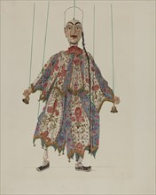 Puppet - "Chinese Minstrel", c. 1936. Creator: Vera Van Voris.