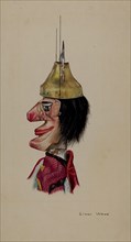 King Saul Marionette, c. 1937. Creator: Elmer Weise.