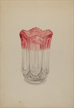 Vase, c. 1937. Creator: Eva Wilson.