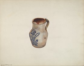 Water Pitcher, 1940. Creator: Jessie M Youngs.