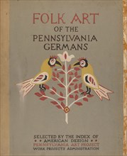 Study for Portfolio Cover: "Folk Art of Rural Pennsylvania", 1935/1942. Creator: Unknown.