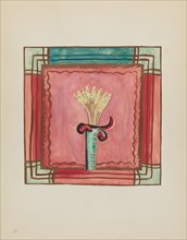 Plate 16: Altar Panel: From Portfolio "Spanish Colonial Designs of New Mexico", 1935/1942. Creator: Unknown.