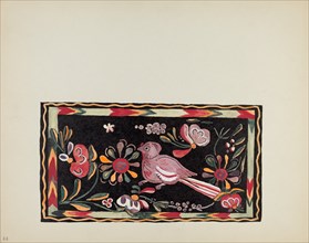 Plate 44: Painted Chest Design: From Portfolio "Spanish Colonial Designs of New Mexico", 1935/1942. Creator: Unknown.