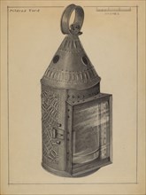 Lantern, c. 1936. Creator: Mildred Ford.