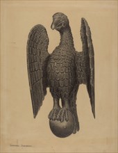 Eagle Figure, c. 1937. Creator: Gordon Sanborn.