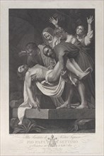 The Entombment of Christ, 1817. Creator: Ignazio di Paolo Bonajuti.