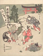 The Second Month, ca. 1767. Creator: Ishikawa Toyomasa.