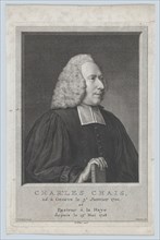 Portrait of Charles Chais, 1765. Creator: Jacobus Houbraken.