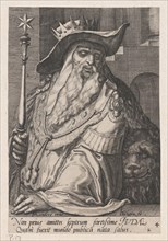 Judah, from The Twelve Sons of Jacob. Creator: Jacques de Gheyn II.
