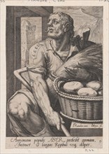 Asher, from The Twelve Sons of Jacob. Creator: Jacques de Gheyn II.
