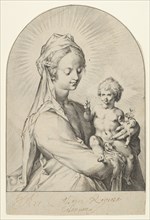 Madonna and Child, ca. 1593. Creator: Jan Muller.