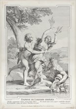 Apollo and Daphne, 1715-96. Creator: Jean-Etienne Liotard.