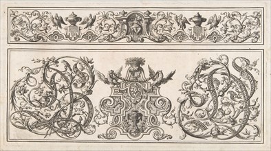 Orthographia pl.5, late 17th-mid-18th century. Creator: Johann Daniel Preissler.