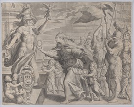 Allegory relating to the Pamphili family, ca. 1610-62. Creator: Johann Friedrich Greuter.