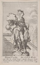 The Gift of Counsel, ca. 1710-62. Creator: Johann Georg Bergmuller.