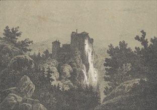 Ruins of a Castle, ca. 1827. Creator: Karl Blechen.