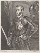 Portrait of Emperor Charles V, ca. 1620-30 Creator: Lucas Vorsterman.