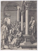 The Adoration of the Magi, 1516. Creator: Ludwig Krug.