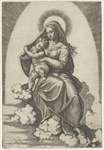 Madonna and Child, ca. 1512-16. Creator: Marcantonio Raimondi.