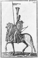 [Wohlgerissene und geschnittene Figuren ... ], ca. 1619-26. Creator: Melchior Lorck.