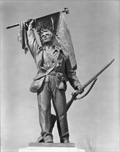 Civil War monument, Vicksburg, Mississippi, 1936.  Creator: Walker Evans.