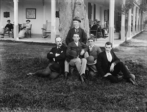 Group - Marshall Hall, Maryland, 1893. Creator: William Cruikshank.