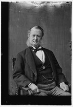 John W. Forney, Clerk of Congress and journalist, between 1870 and 1880. Creator: Unknown.