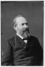 President James A. Garfield, between 1870 and 1880. Creator: Unknown.