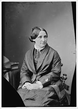 Mrs. R.B. Hayes, wife of President Hayes, between 1870 and 1880. Creator: Unknown.
