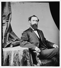 William Pitt Kellogg of Louisiana, between 1860 and 1875. Creator: Unknown.