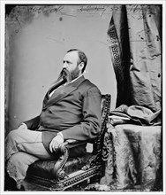 Rufus B. Bullock, between 1860 and 1875. Creator: Unknown.