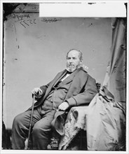 Adam John Glossbrenner of Pennsylvania, between 1860 and 1875. Creator: Unknown.