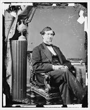 Zachariah Chandler of Michigan, between 1860 and 1875. Creator: Unknown.