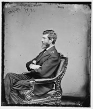 William Darrah Kelley of Pennsylvania, between 1860 and 1875. Creator: Unknown.