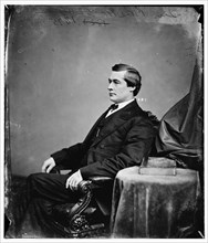 Edmund G. Ross of Kansas, between 1860 and 1875. Creator: Unknown.