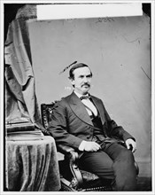 George Madison Adams of Kentucky, between 1860 and 1875. Creator: Unknown.