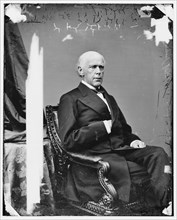 Chief Justice Salmon P. Chase, between 1860 and 1875. Creator: Unknown.