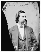 John A. Logan of Illinois, between 1860 and 1875. Creator: Unknown.